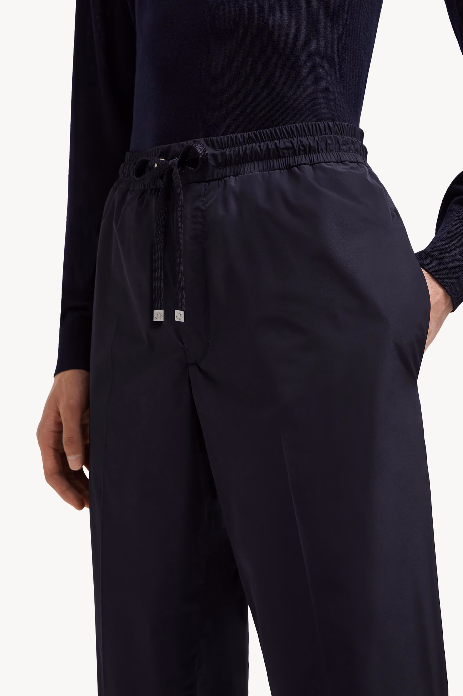 Water-Repellent Jogging Pants Blue Moncler 4